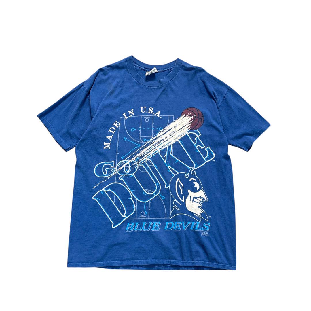 

[Б/У] 7TSM4 DUKE Футболка с принтом Duke University Blue Devils, Синяя, Б/У