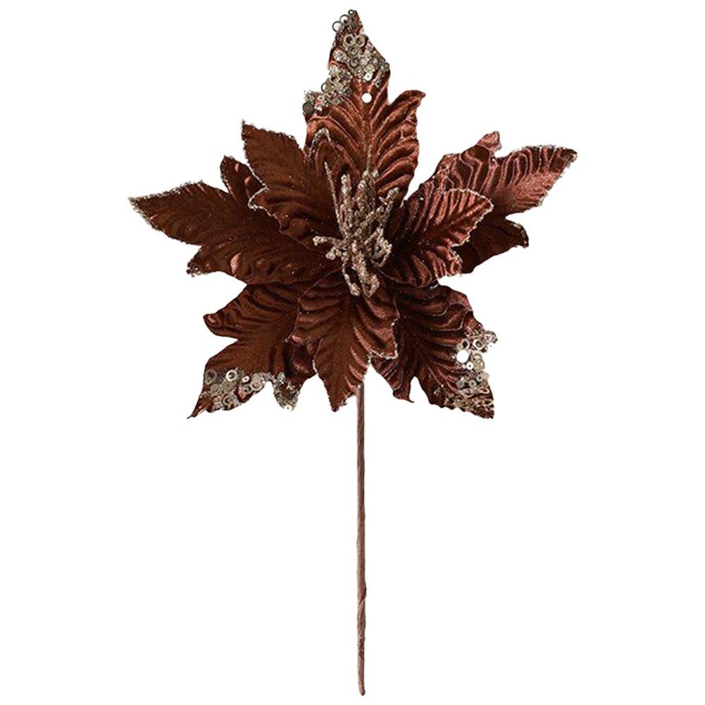 Brown Simulation Handmade Flowers Home Decor Vibrant Floral Decor Adorns Wreaths Or Centerpieces Fresh And Colorful Decoration
