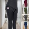 Colanți de Yoga cu Buzunare Laterale Talie Elastică Culoare Uni Modă Femei Casual Pantaloni pentru Alergare Fitness pentru Sport