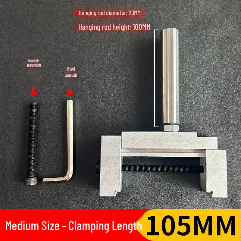 EDM Dual-Hole Copper Electrode Clamp
