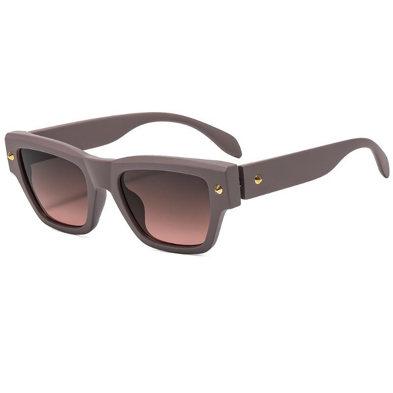 New Retro Square Black Sunglasses for Men Women Outdoor Protection Gradient Shades UV400 Classic Trendy Driving Sun Glasses