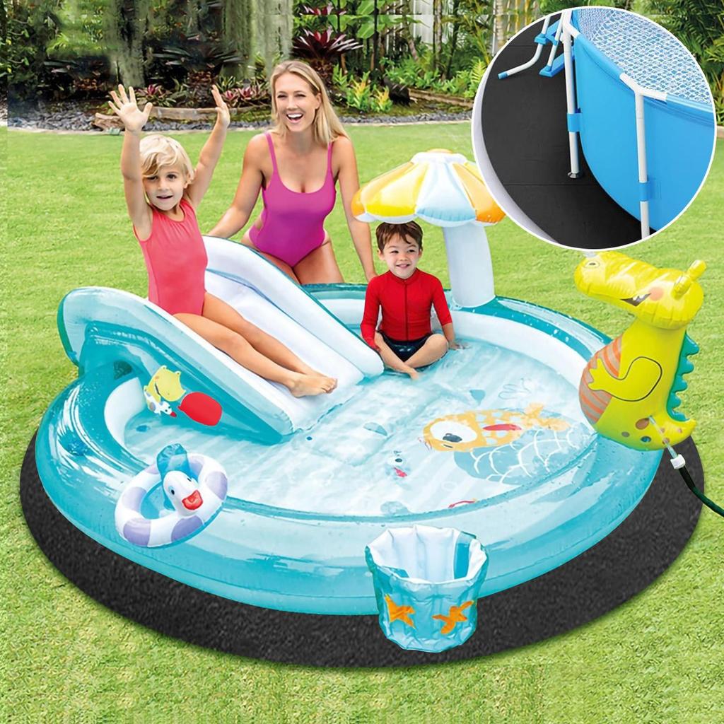 18 FT Round Pool Liner Pad For AboveGround Pools Heavy Duty Under Pool Padding Eco-Friendly Pool Liner Mat