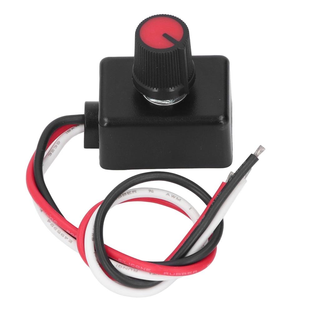 Mini Size Rotary Switch ABS Mini Controller Durable PWM Dimmer Interior Decoration