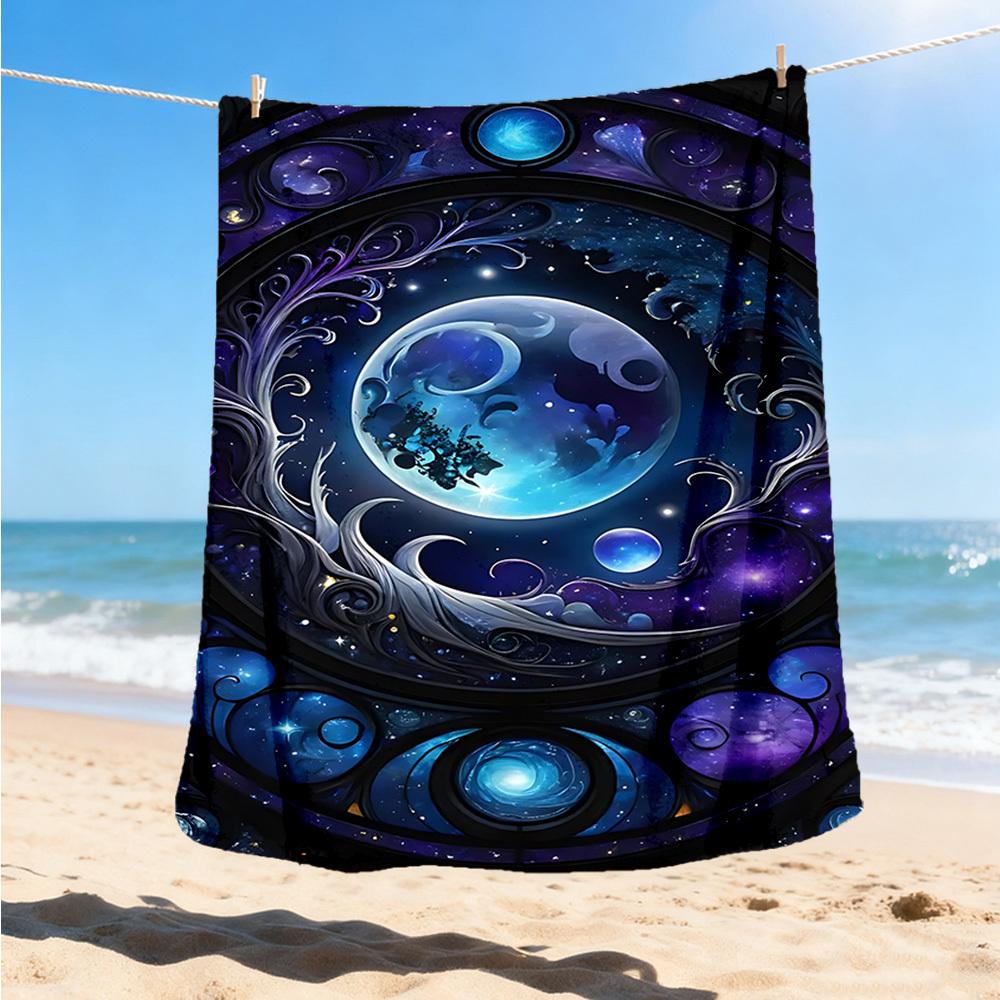 

Celestial Dreamscape Outdoor Blanket, Soft And Comfortable Blanket, Casual Warm Outdoor Blanket, Camping Travel Blanket, Good Birthday Gift 1169 80x120cm(31x47inch)