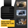 Trailer Hitch Cover Dust-Proof Hook Plug Tow Accessories Insert Receiver Tube Class 3 4 5 Cap Fit for 2'' Inch Hitch Receiver