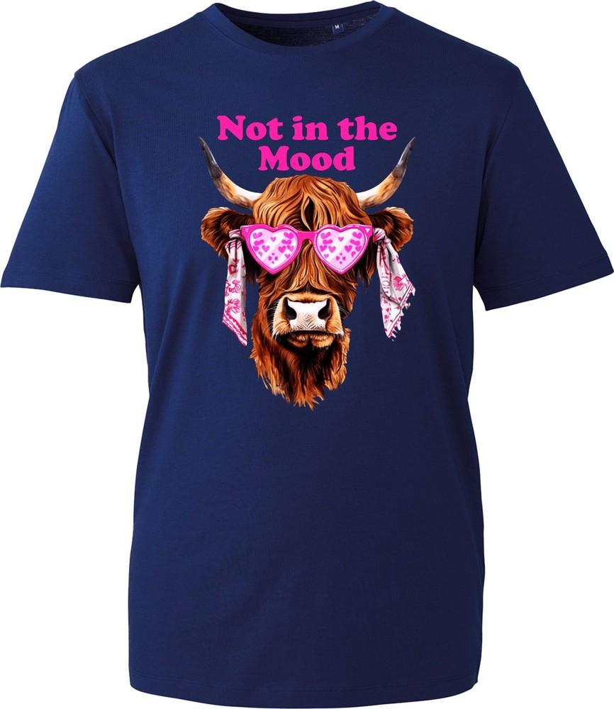 Highland Cow Unisex TShirt Pink Bandana Sassy Animal Graphic Tee Coquette New S