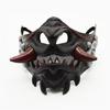 Devil Samurais Mask Half Face Mask Party Mask Halloween Cosplay Mask Masquerade Mask Japanese Mask for Carnivals