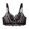 Adjustable Underwear for Women's Gathering Anti Sagging Summer Bra Thin Full Cup Plus Size Bra