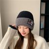 Winter Warm Hat Women's Winter Woolen Hat Ear Protection Knitted Hat