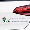 Discover Guizhou: Vibrant and scenic car sticker for promoting China's beautiful province.