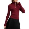 X ETUDES Sweater Women's Song Wei'er Burgundy F11W516401F-WI
