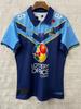 NRL Warriors Broncos Fiji Rabbit Jaguar Short Sleeve Rugby Jerseys Training Suit