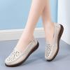 Women Moccasins Driving Shoes Comfort Casual Nurse Loafers Walking Shoes Summer Grey Black Hollow Shoes Plus Size