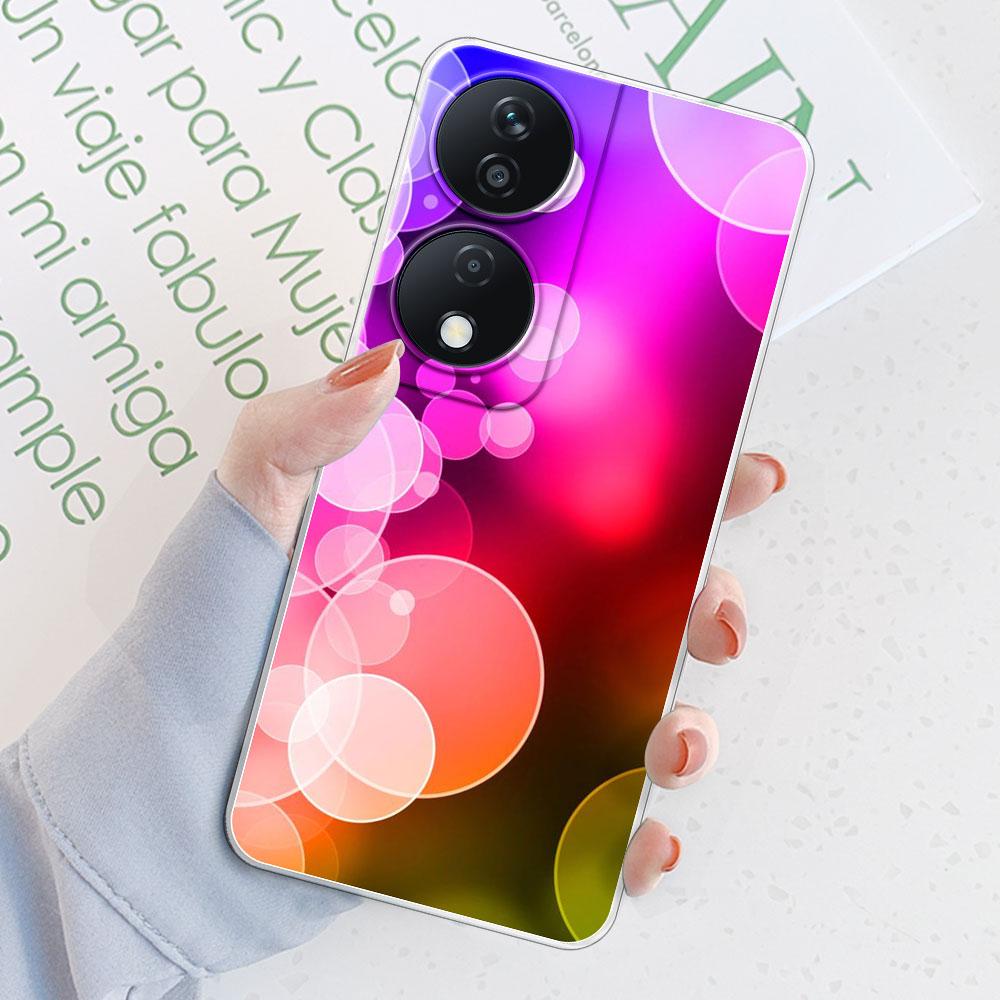 

For Honor 90 Smart Case Back Cover For Honor 90Smart CLK-NX1 Clear Soft Silicone Protect Phone Case on 90 Smart CLK-NX3 Coque Honor 90 Smart