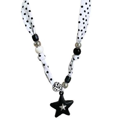 Einzigartige Sternen-Perlenkette Trendiger Legierungsschmuck Geschenk Für Sie Besondere Anlässe
