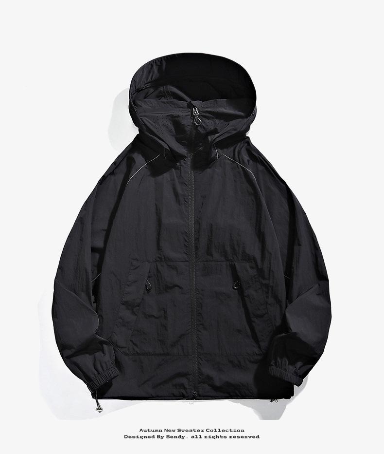 

Breathable UPF50+ Sun Protection Jacket: Quick-Dry, Cooling, Anti-UV Outerwear for Men & Women 3XL