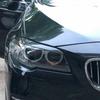 For BMW 5 Series F10 2011-2017 Carbon Fiber Headlight Eye Lid Eyebrow Cover Trim
