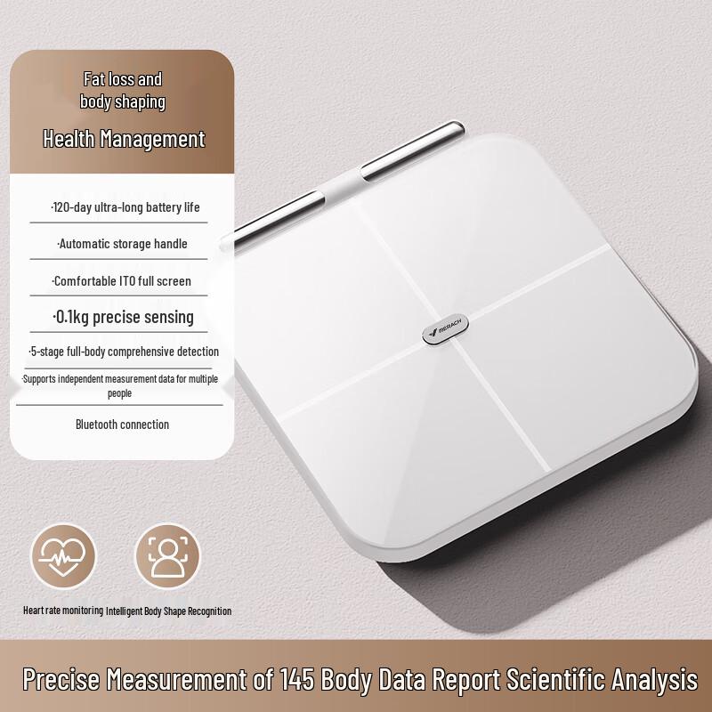 Merach Smart 8-Electrode Body Fat Scale MR-2419W1