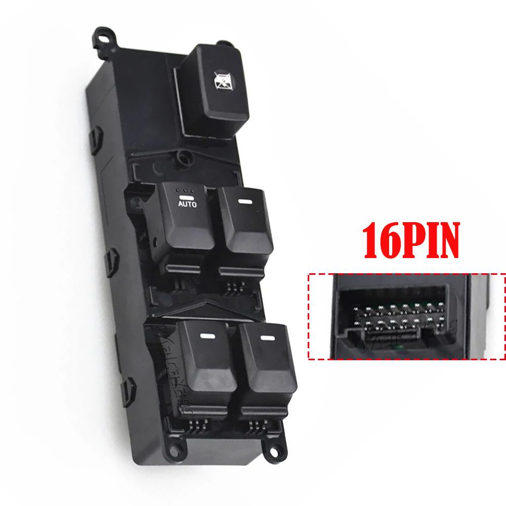 93570-1W130 Power Window Switch For Kia RIO III (UB) LHD Left Hand Driver Glass Lifter Button Control 93570-1W133 16PIN/18PIN
