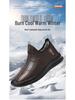 Men's Winter Plus Velvet Non-slip Slip-on Casual Boots for Middle-aged & Elderly