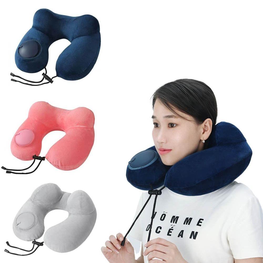 Portable Neck Pillow Travel Pillow for Outdoor Travel, Business Travel, And Camping