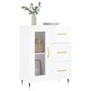 VidaXL Buffet White Glossy 69.5x34x90 Cm Engineered Wood 828022