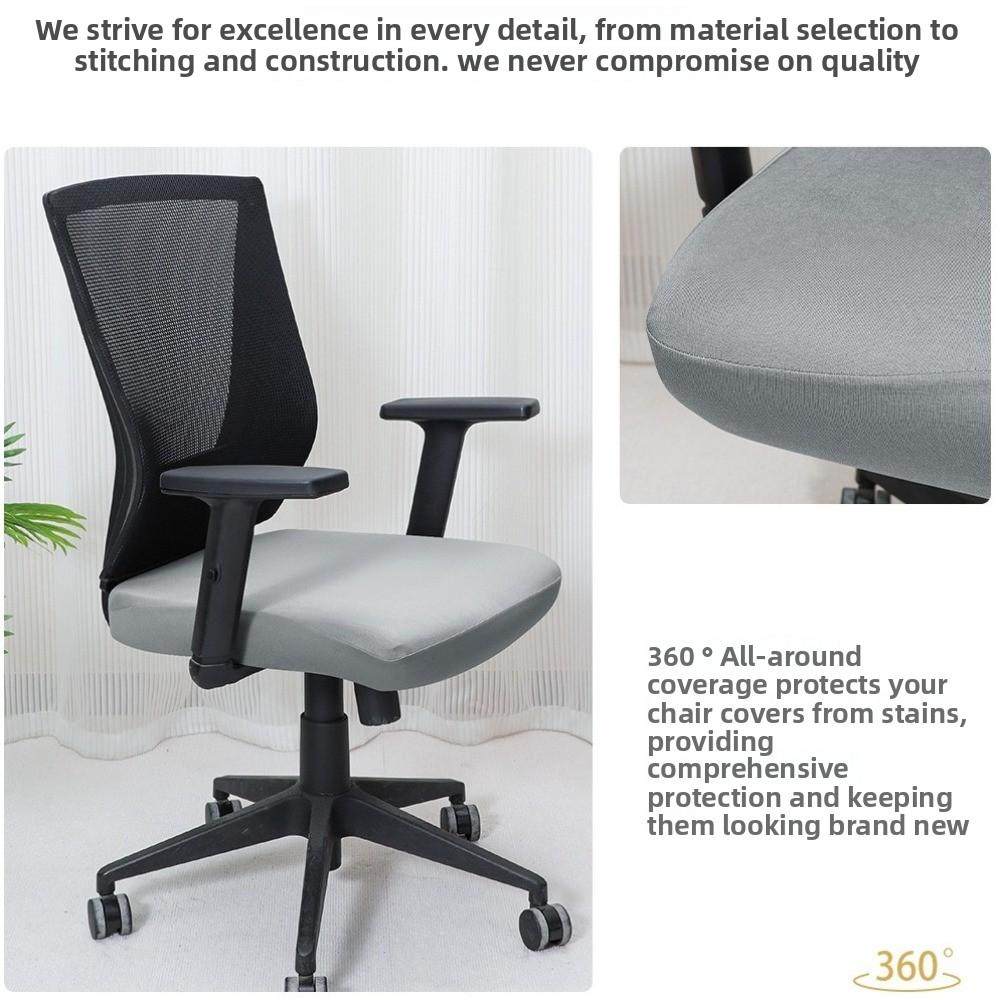Stretch Chair Dustproof Cover Removable Chair Cover New Office Chair Seat Covers Home