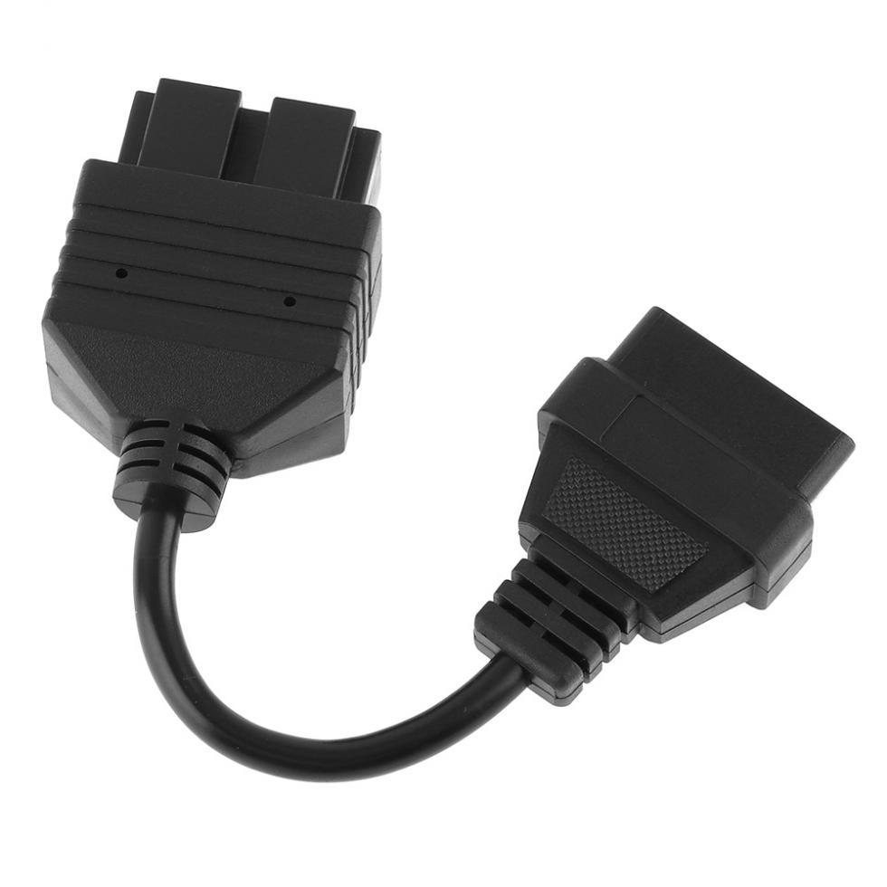 Automotive 20CM OBD2 Extension Cable 16Pin Male To Female Diagnostic
