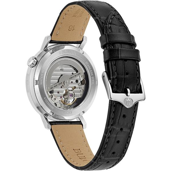 Citizen Men's 96A317 (Blova CLASSIC Aerojet Men's Calf leather Genuine) Round Watch Stainless Steel