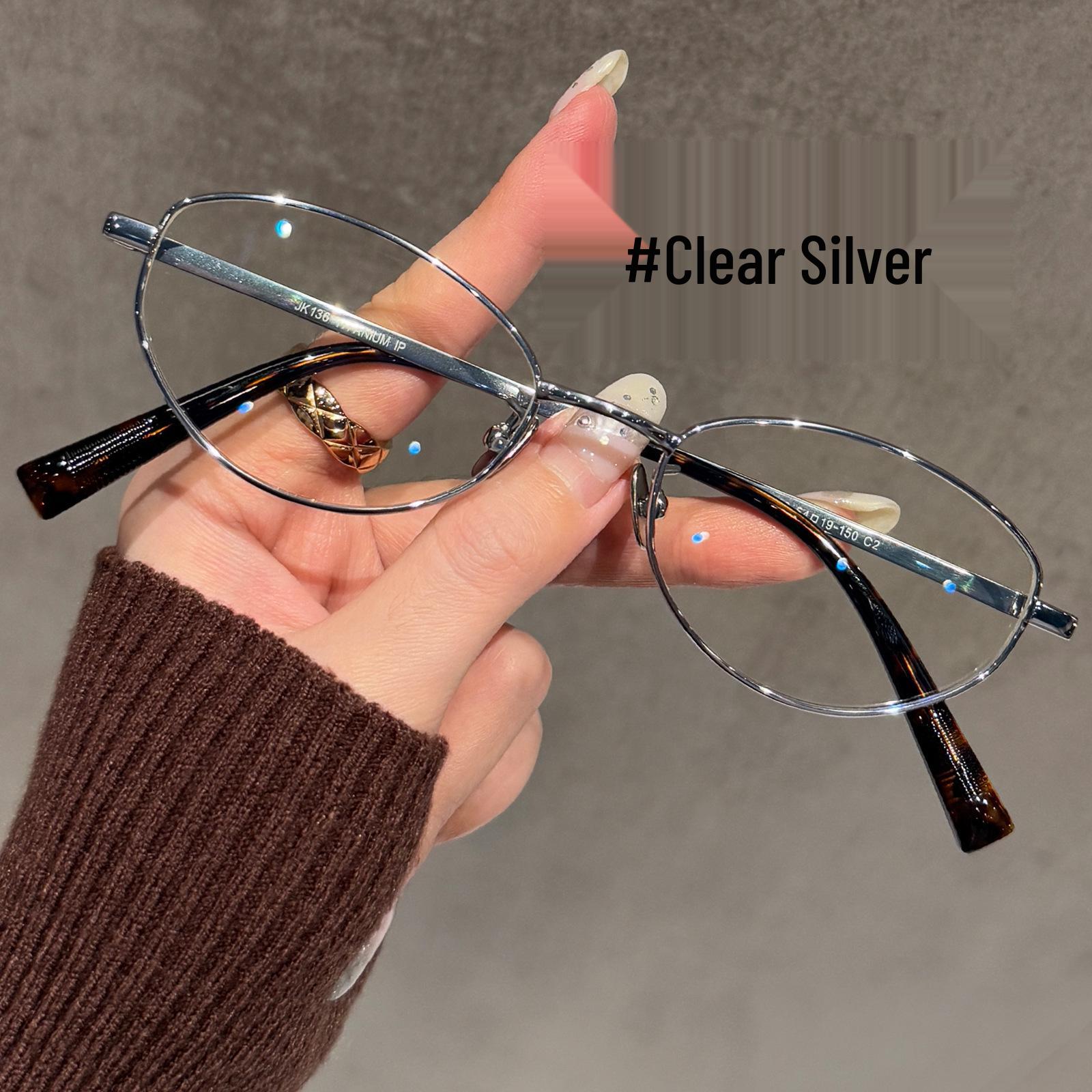 

Ретро Металеві Окуляри «Котяче Око» Ультралегкі з Захистом від Синього Світла Blue Light Block 0 Degree