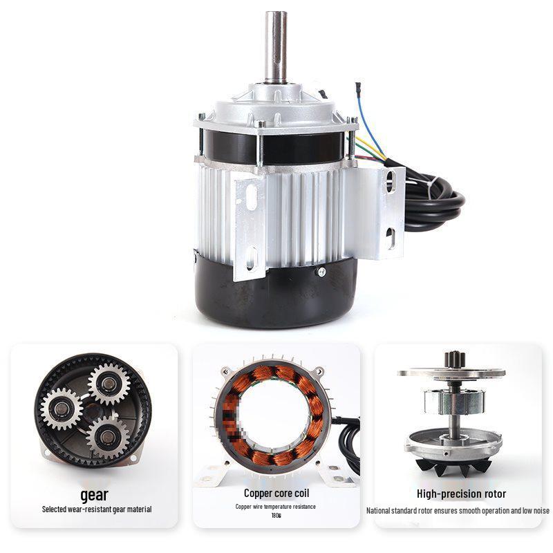 Electric 48V 1500W Brushless DC Motor for Tricycles