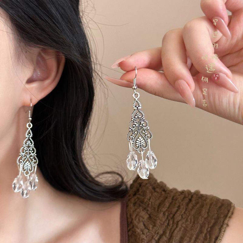 

Ретро Длинные Серьги с Бахромой Женские 2025 Новые Праздничные Этнические Серьги Классические Богемные Серьги Fireflies dye summer