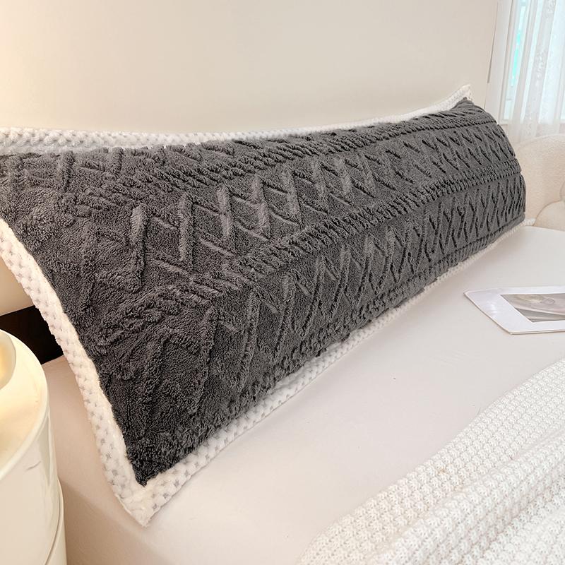120/150/180cm Long Plush Pillowcase Soft Warm Velvet Bedding Body Pillow Cover Home Decor Large Couple Flannel Pillow Case (no Core)
