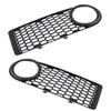 Front Bumper Fog Light Grill Shockproof Scratch Resistant Decorative Fog Lamp Cover Grill for Conver