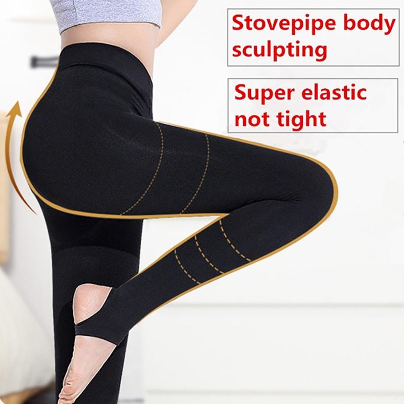 Fashion Brushed Stretch Fleece Lined Thick Tights Warm Winter Pants Warm Leggings