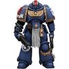JOYTOY Warhammer 40k Space Marine 2, Ultramarines Lieutenant Titus 1/18 Actionfigur Sammlermodelle, Gewidmet Ihnen, die das Sammeln lieben