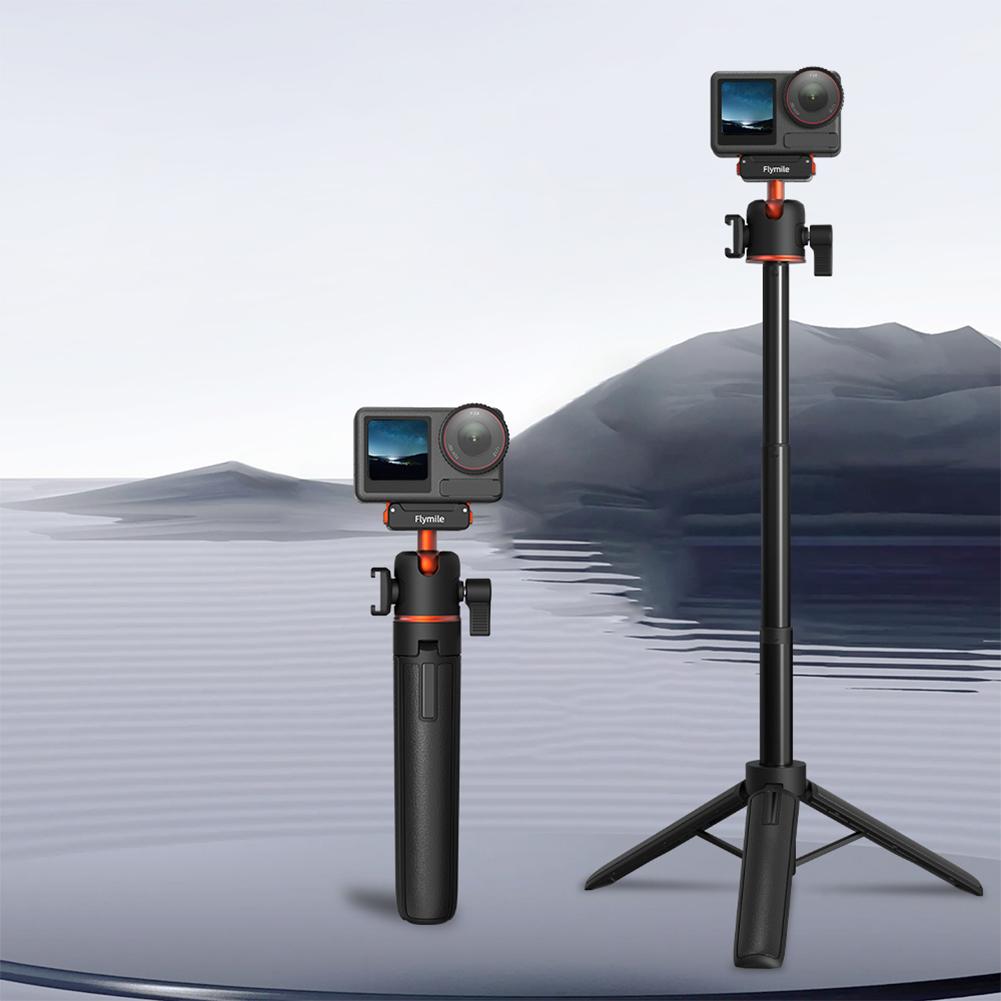 Magnetischer Selfie-Stick-Stativ mit Schnellverschluss Schnellverschluss Ausziehbarer Stativständer für DJI Osmo Action 5 4 3 Zubehör