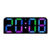 New RGB color lantern creative electronic clock fantasy wall clock living room clock feature digital clock watch