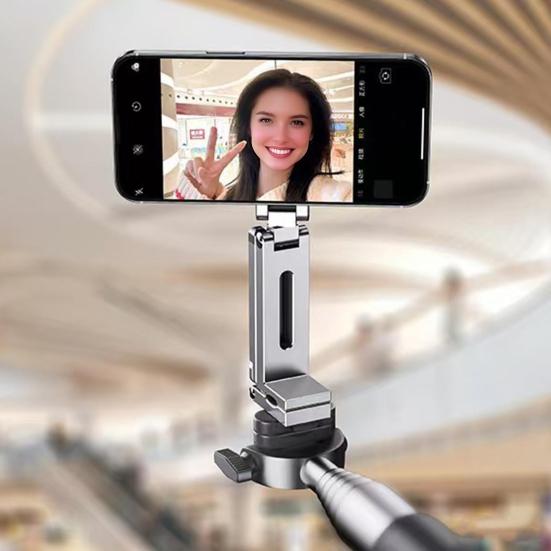 Yousheng Flexible Phone Tripod 360 Degree Rotation Magnetic Phone Stand Folding Phone Holder for Live Streaming Vlogs Selfies