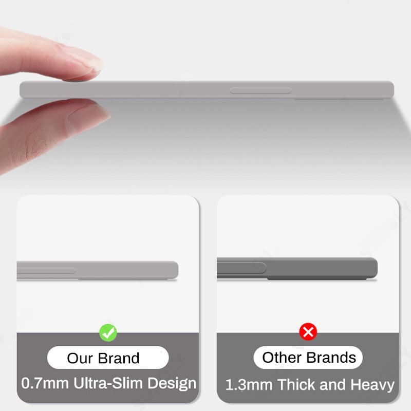 Dünne, weiche Hülle für iPhone 16 Pro Max 15 14 Plus 13 12 11 X XR XS 6 7 8 SE 2020 Einfarbige Flüssigsilikonhülle Candy Coque Capa