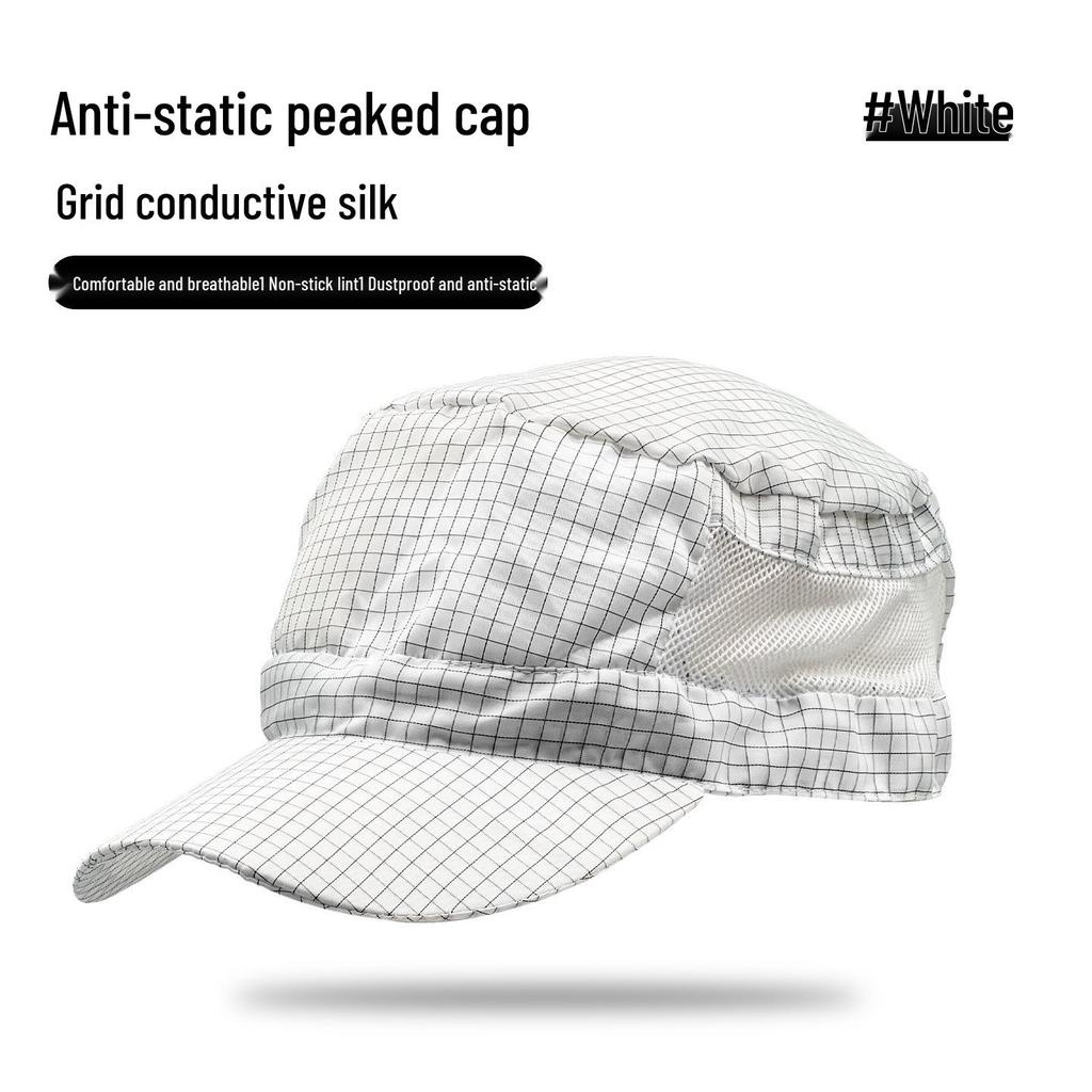 Unisex Anti-static Breathable Baseball Cap - Dustproof Workshop Hat
