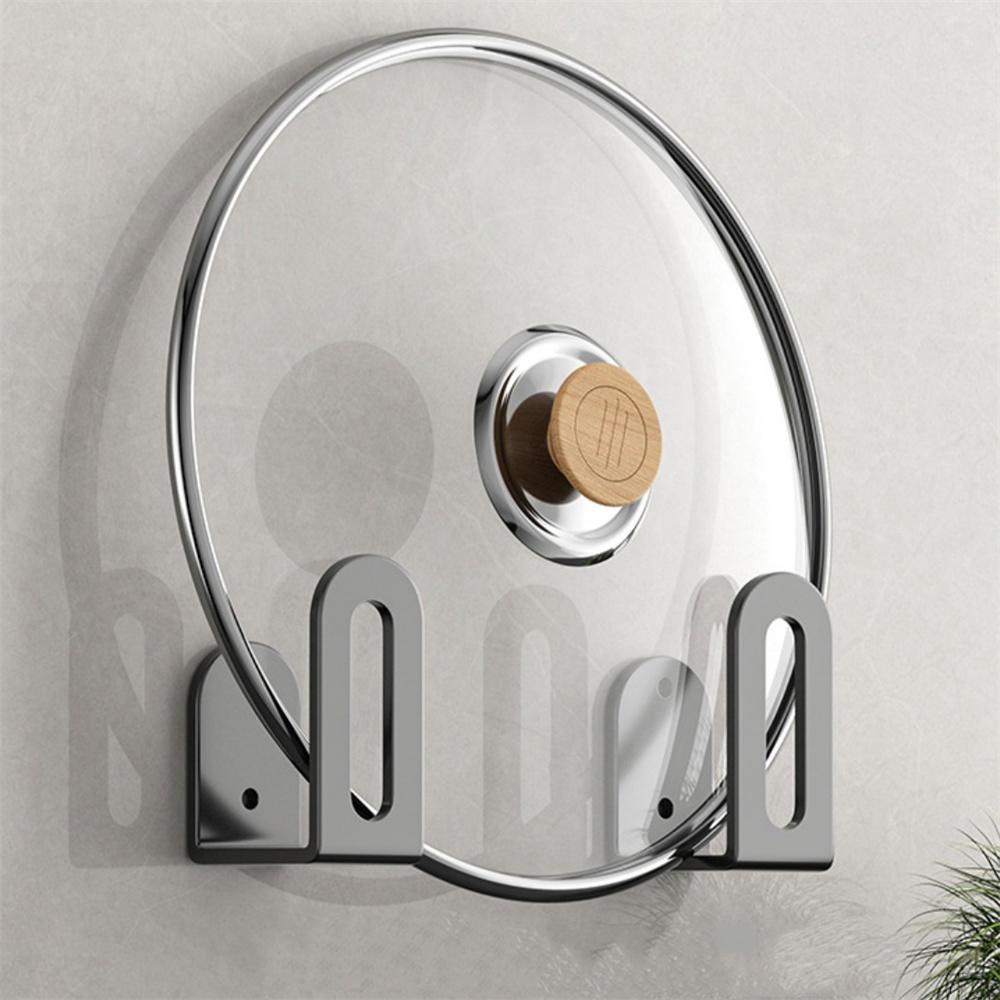 Cutting Board Pot Cover Rack Sink Sponge Organizer Bathroom Multifunctional Wall Mounted Stainless Steel Kitchen Shelf