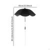 Outdoor Plant Umbrella Garden Lightweight Canopy Decorative Shade Cover Adjustable