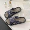 Women's 2025 New Style Flat Bottom Chinese-Style Summer Flip-Flops - Soft Surface Sandals for Pregnant Women