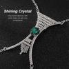 Silver Chest Chains Rhinestone Bikini Body Chain Party Bra Body Jewelry