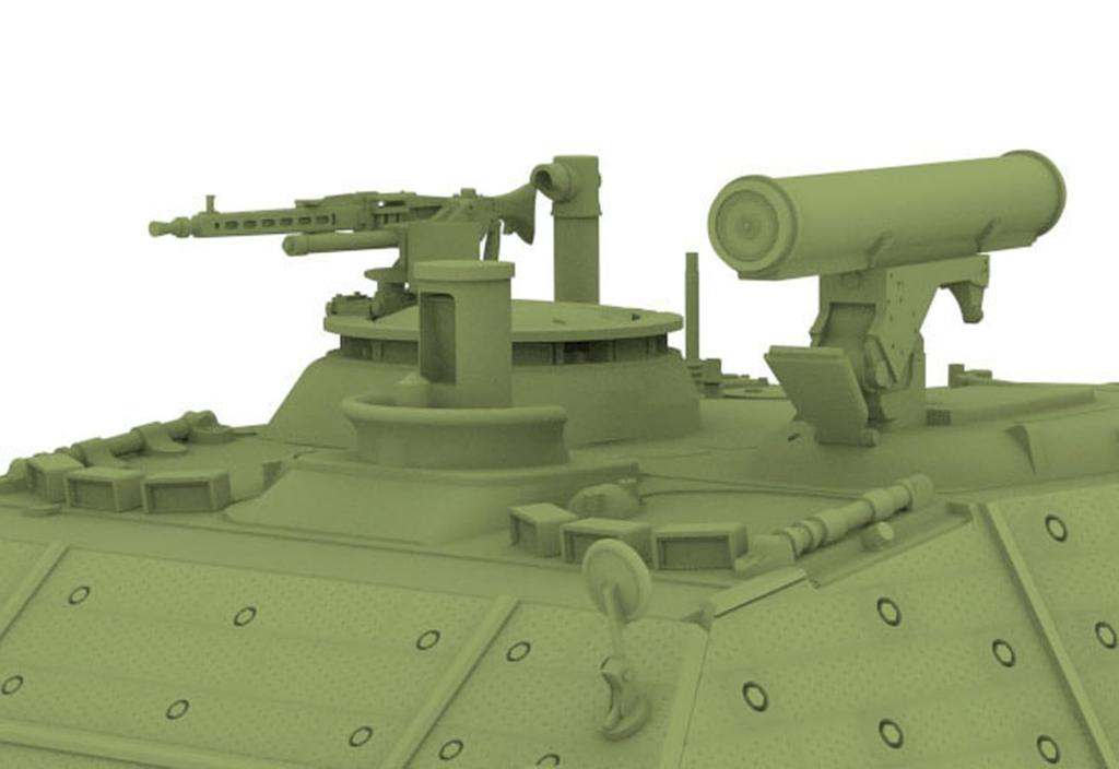 Das Werk 1/35 Deutscher Raketen Jagdpanzer Jaguar 1 (2 in 1) Plastikmodellbausatz USCDW35035