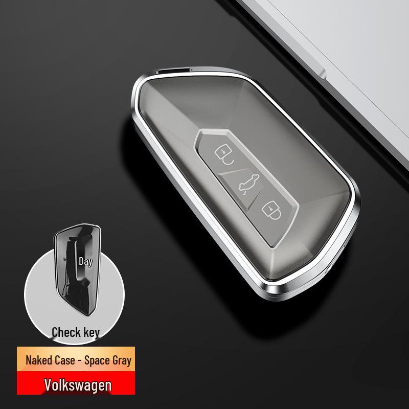 Volkswagen Magotan B8 Passat CC Key Cover - Aluminum Alloy Full Protection Shell