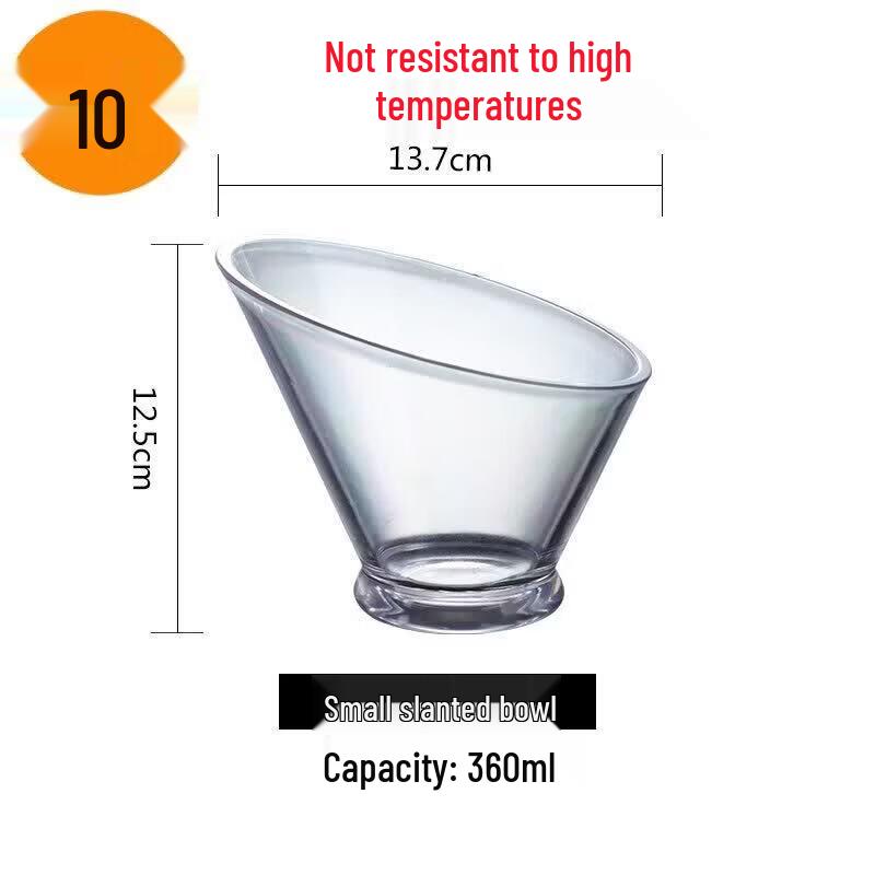 Qiwei Transparent Acrylic Multi-Purpose Bowl