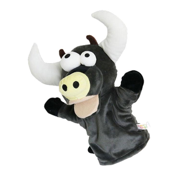 25cm Păpușă de Mână Drăguță Jucării de Pluș cu Animale Păpuși de Mână Educative pentru Bebeluși Păpușă Desen Animat pentru Joc de Rol Spunere Povești Jucărie pentru Copii