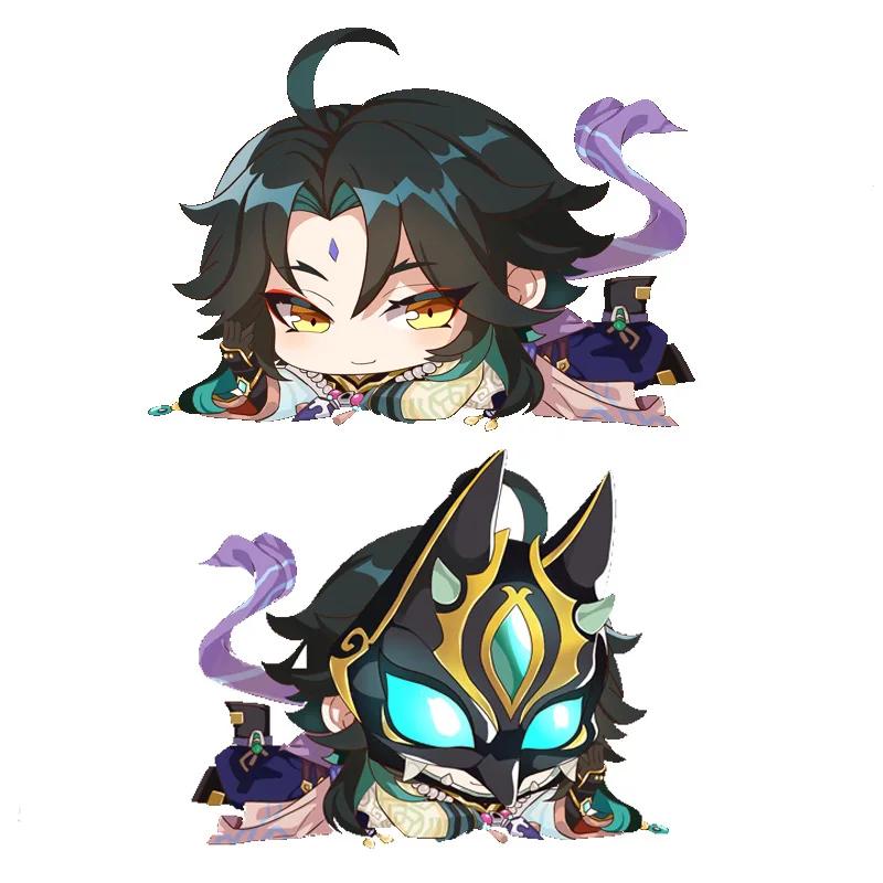 Genshin Impact Plush Pillow Anime Plushie Sofa Cushion Paimon Amber Lumine Keqing Klee Barbara Cartoon Stuffed Toy Birthday Gift